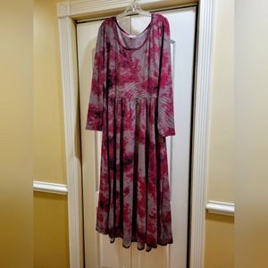 LulaRoe Ryane Abstract-print dress